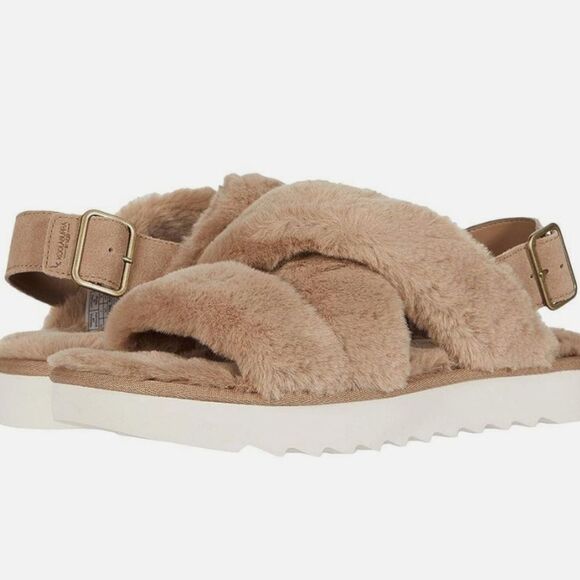 Koolaburra By Ugg Fuzz-ee Sandal- Amphora - Picture 1 of 11